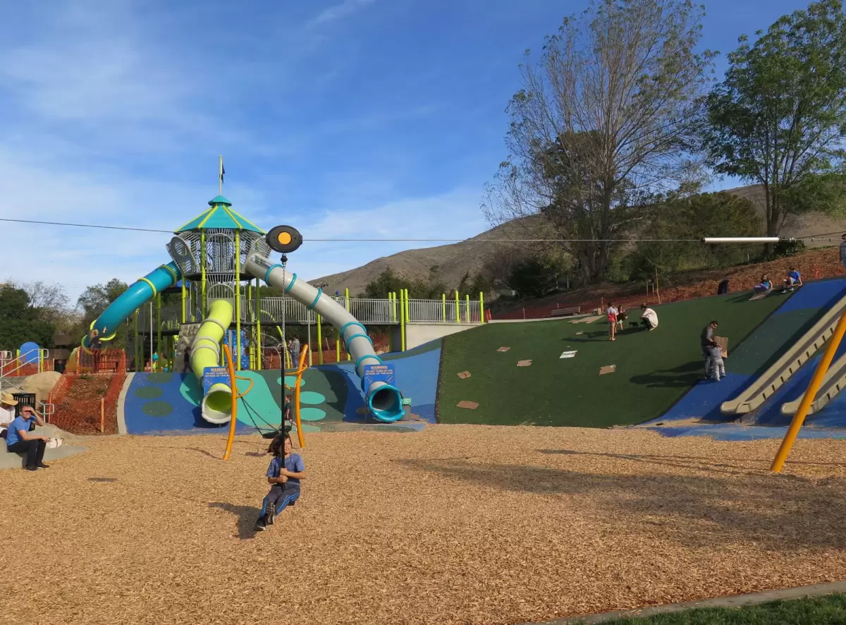 Sinsheimer Park giant playground, SLO