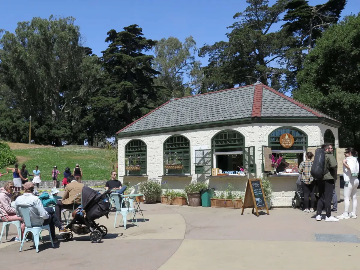 Koret Playground, Carousel, Kiosk, Golden Gate Pk