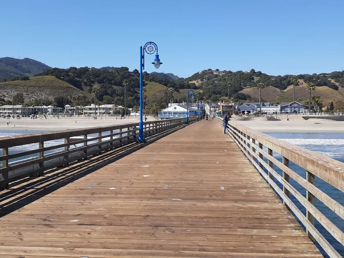 Front Street and Avila Beach Pier