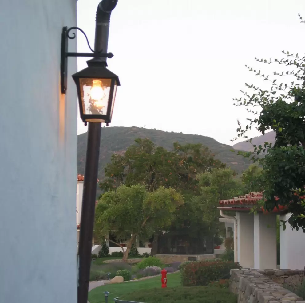 Ojai Valley Inn in the evening.