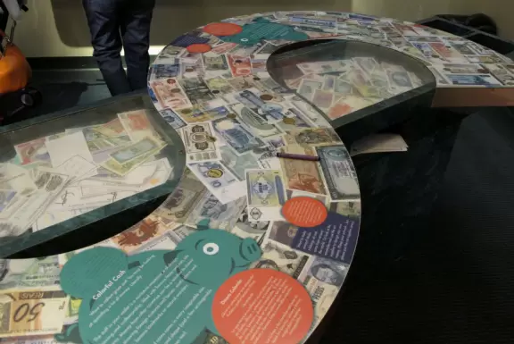 Three-level children's museum with some unique interactive exhibits.