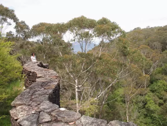 Magically beautiful gardens with varied terraced areas that take your breath away- views of Jamison valley, bushwalk to grotto, formal delightful settings.