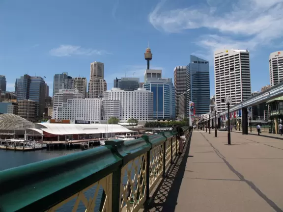 Historical harbor next to the Sydney CBD with aquarium, zoo, science museum, Chinese garden, and more!