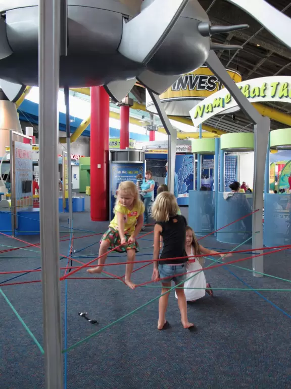 Disappointing museum with mostly broken or boring exhibits, but one nice section.