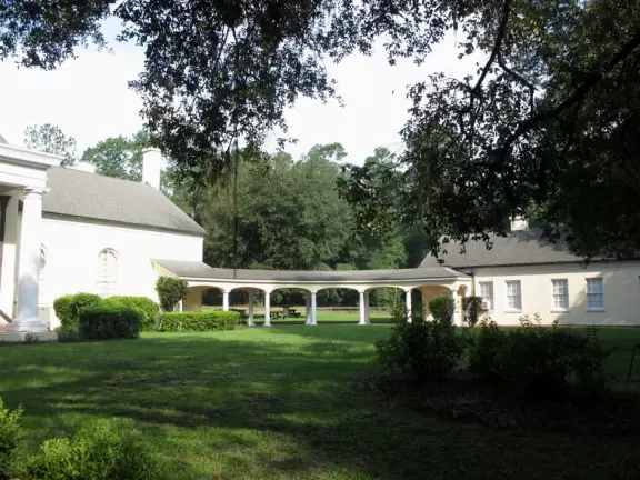 Center with large&nbsp;magical&nbsp;lifelike dioramas of Foster's songs, bell-tower, and river gazebo.