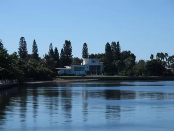 Venetian Gothic style mansion on Sarasota Bay, circus museum, art museum, gardens with huge banyan trees, and imaginative children's playground.