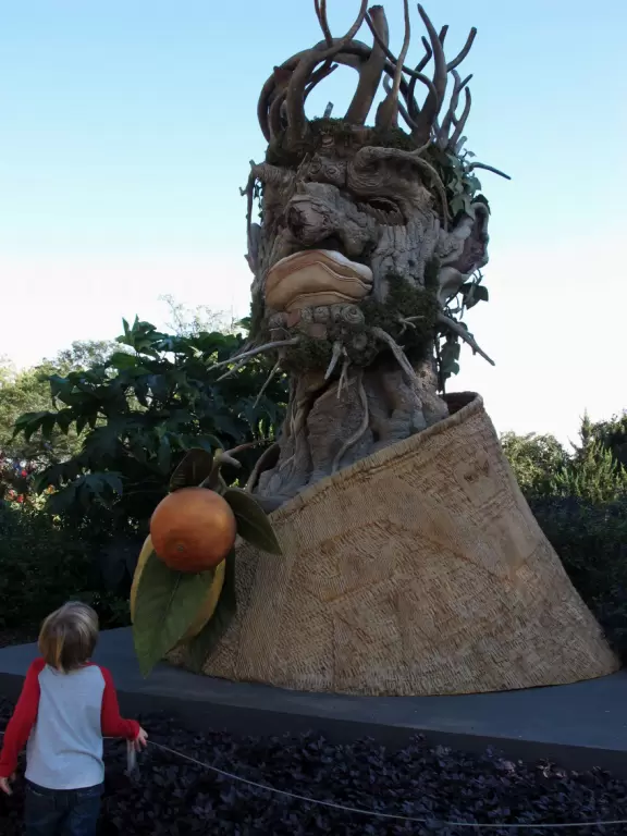 One of the best botanical gardens, with its beautiful canopy walk, winding paths under giant trees, tropical conservatory, and imaginative children's garden.