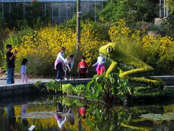 One of the best botanical gardens, with its beautiful canopy walk, winding paths under giant trees, tropical conservatory, and imaginative children's garden.