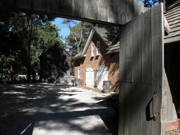 Giant granite mountain with Swiss skylift and village full of fun activities for kids!