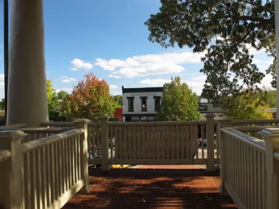 Adorable gold rush (and college) town in the foothills of the Blue Ridge mountains.