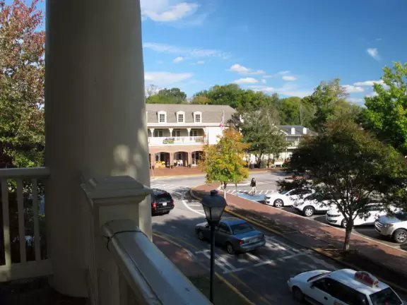 Adorable gold rush (and college) town in the foothills of the Blue Ridge mountains.