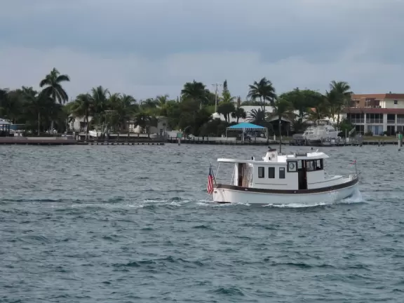 World-famous area full of sealife- see the huge yellow and orange starfish, and manatees, from the jetty! Shaded playground too.