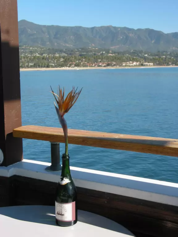 The main pier in Santa Barbara, which offers spectacular views and a festive atmosphere!