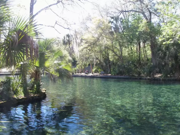 Escape the city congestion and have a dip any time of year in this 72 degree, crystal clear spring! Or picnic on the hill.