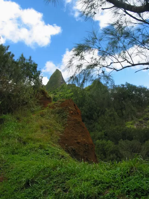 A needle peak as seen from Pali Lookout.
