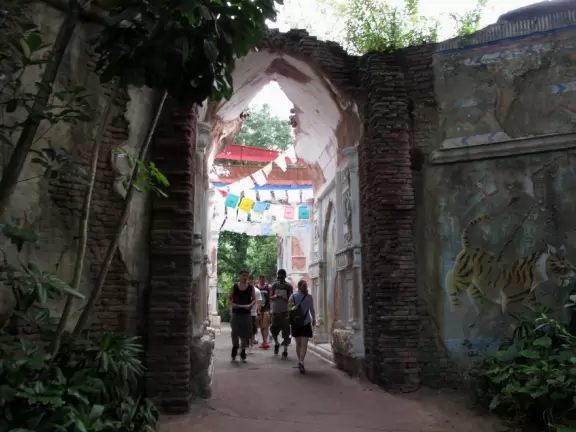 Lush theme park with African and Southeast Asian architecture- best for its two incredible shows and Pandora land.