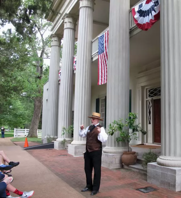 The house of President Andrew Jackson, with an awesome audio tour just for kids!