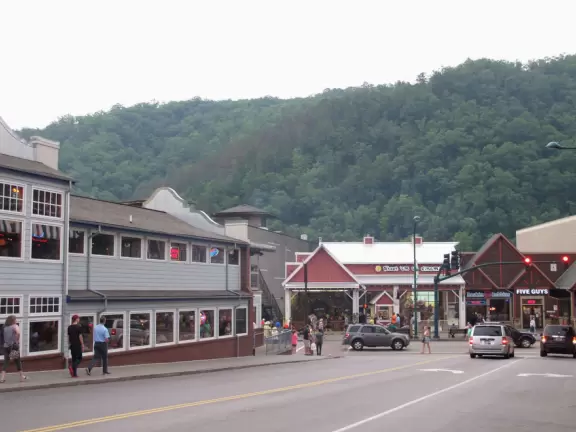 Very touristy mountain town.