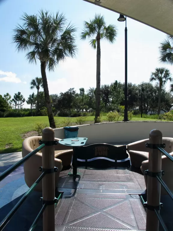 Amazing barrier-free playground with gorgeous splash pad and landscaping.