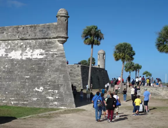 Star fort with lovely spot on the water.