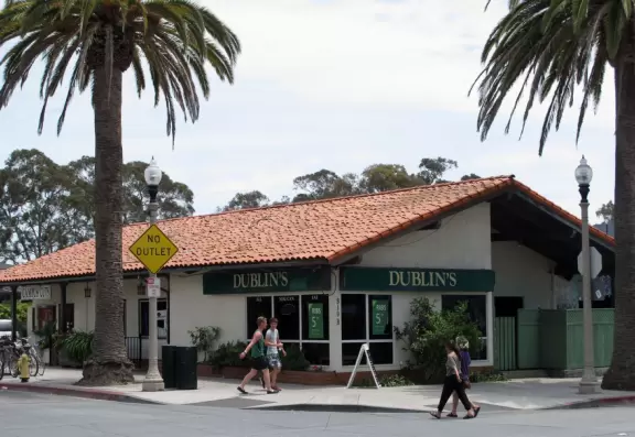 Isla Vista is where many UCSB students live, often ten or more in one beach house. It's a lively town where you can see some wacky sights!