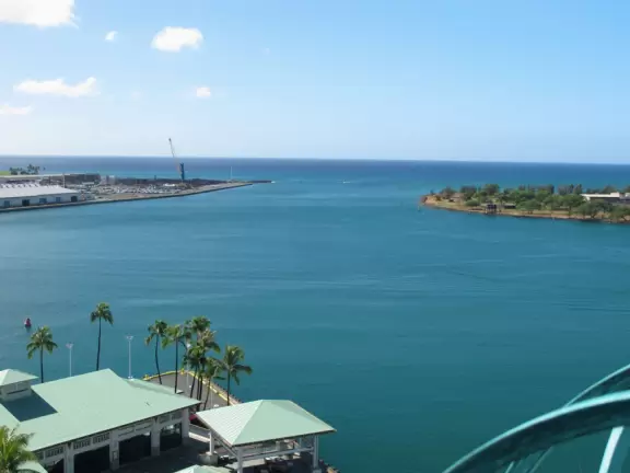 Listen to live music and eat by torchlight at the water, go up the tower, or come for lunch with the businesspeople from downtown Honolulu. There is not much else here.