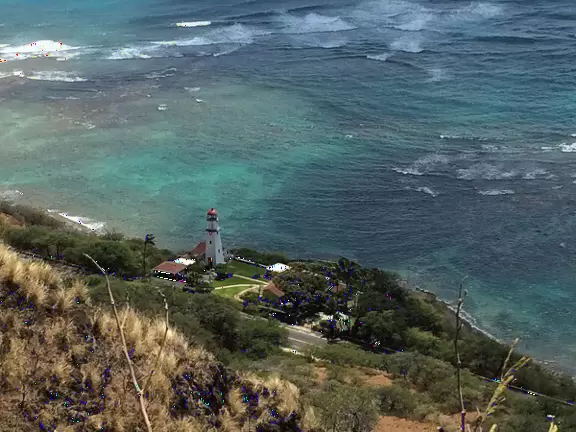 Strenuous, short hike to the top of a volcanic crater, with breathtaking beach views from a WWII bunker.