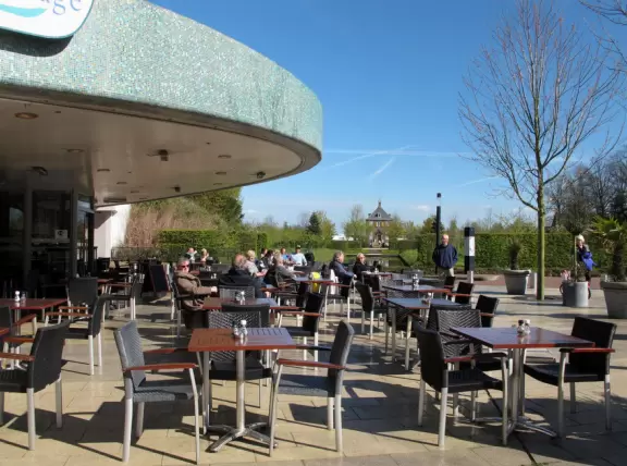 Cute historic main street with amazing architecture, good restaurants, and a little, leafy church yard.