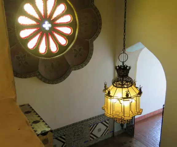 An exceptionally beautiful courthouse, sunken garden, and tower with 360 degree views of Santa Barbara.