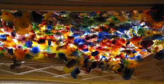 Luxurious resort with lake modeled after Lake Como, Italy- don't miss the free fountain lights show.