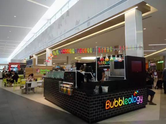 Kids enjoy the various interactive activities.