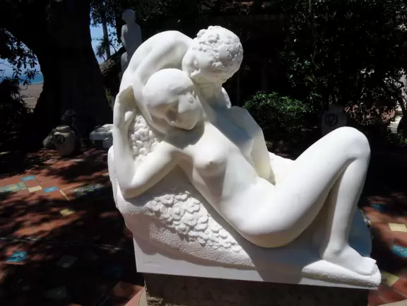 Hearst Castle is like a dream! High, high above the sea!