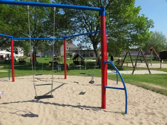 Magical outdoor playground with so many fun areas- there is a tiny entry fee.
