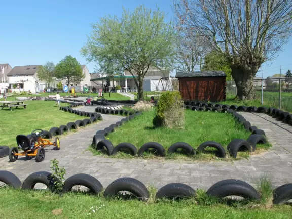 Magical outdoor playground with so many fun areas- there is a tiny entry fee.