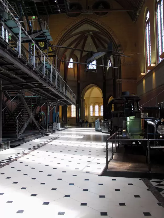 Interesting museum for techies but without anything interactive for kids.