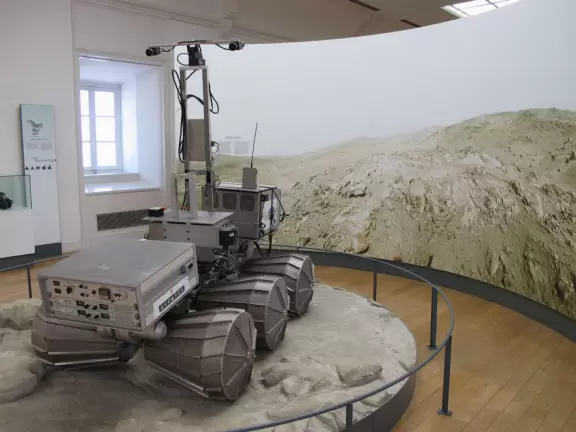 Interesting museum for techies but without anything interactive for kids.