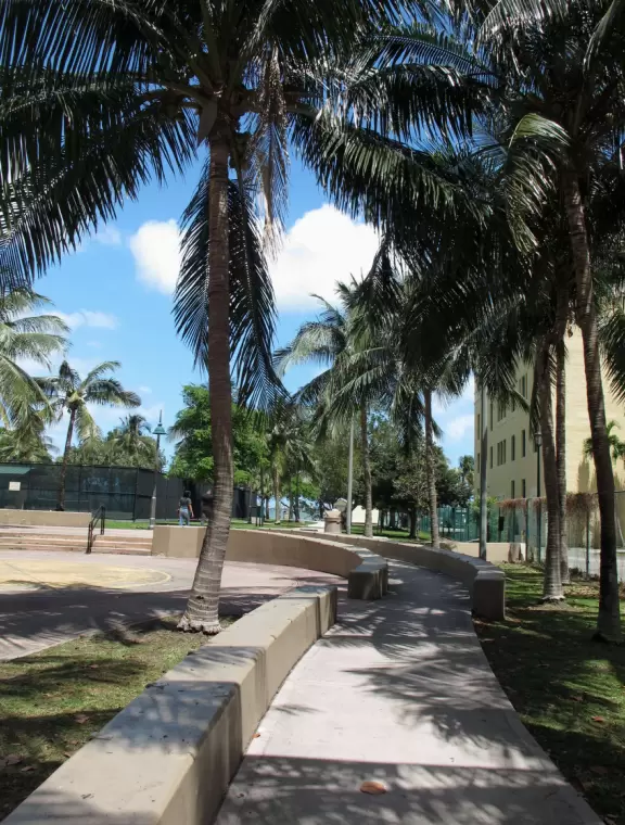 Glorious park on the bright water with a strong cooling breeze, but a little sketchy here and there.
