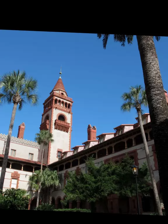 A private four-year college in a sumptuous building, formerly the Ponce de Leon Hotel.