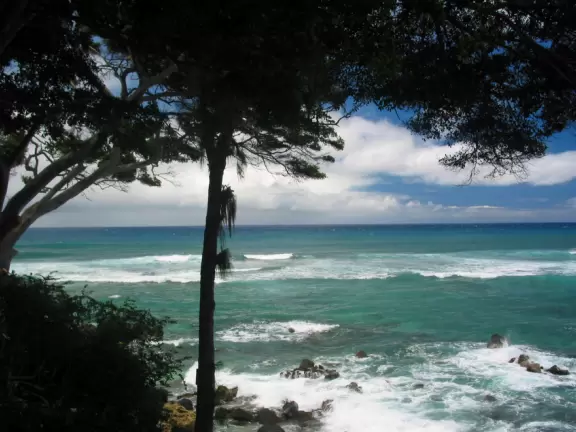 The exquisite home of Doris Duke, wealthy Duke family heiress, in the exclusive area of Black Point.