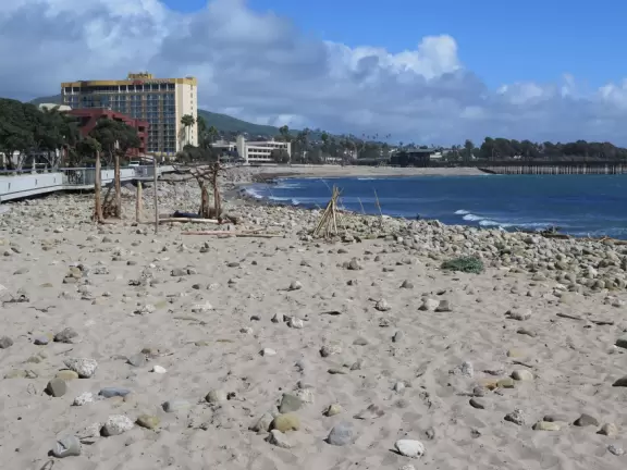 Walk along the boardwalk, and out on the pier! Have a great meal with an ocean view!