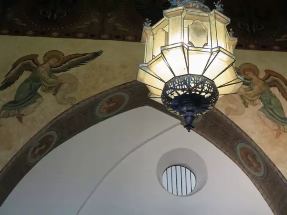 An exceptionally beautiful courthouse, sunken garden, and tower with 360 degree views of Santa Barbara.