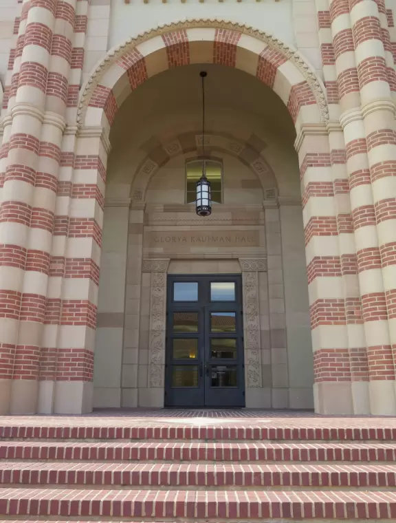 Gorgeous campus with Romanesque Revival architecture, huge sloping lawns, and old trees.