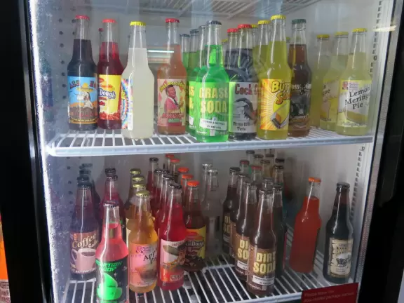 Fun place to stop with the kids. Taste different flavors of soda.