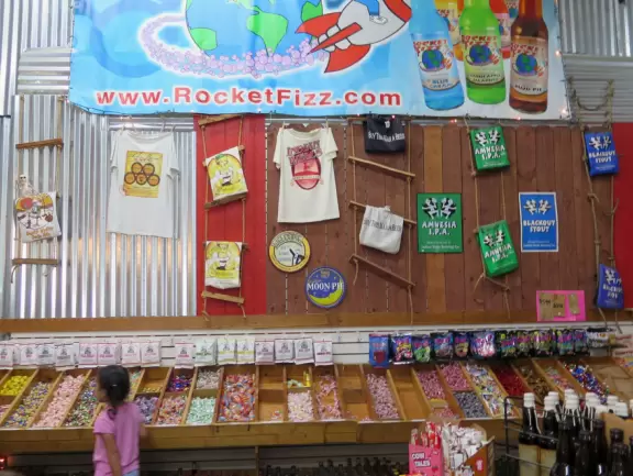 Fun place to stop with the kids. Taste different flavors of soda.
