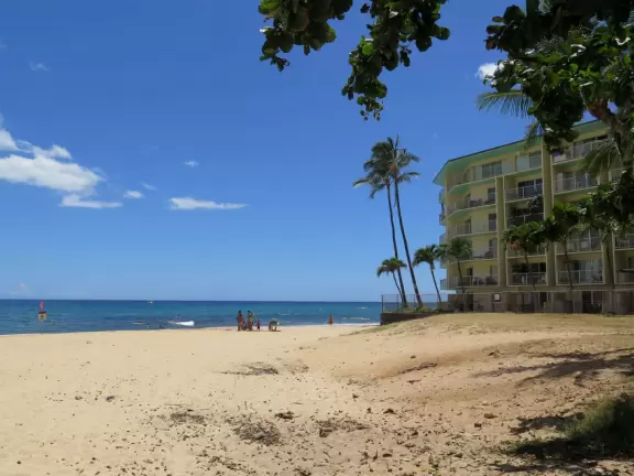 Popular beach with nice summer swimming, good winter surfing, and a lifeguard.
