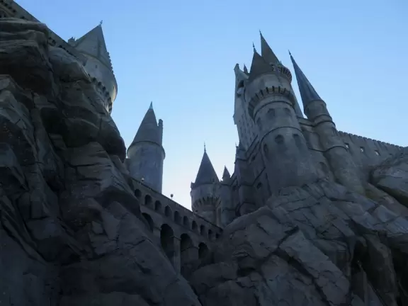 Motion picture studio and amusement park, with really fun rides and shows!