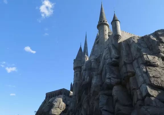 Motion picture studio and amusement park, with really fun rides and shows!