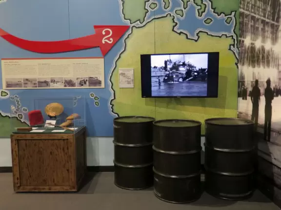 Very interesting, state-of-the-art museum, covering deployments in many different countries. Not interactive for kids though.