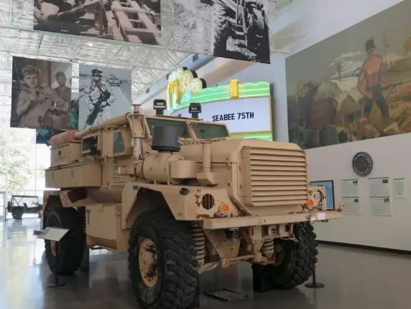 Very interesting, state-of-the-art museum, covering deployments in many different countries. Not interactive for kids though.