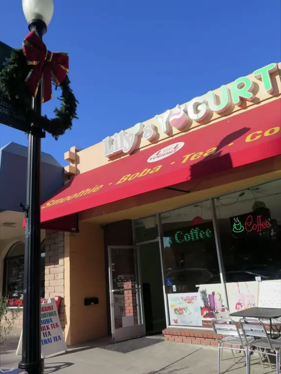 A great walkable downtown with a huge park, amazing playground, and cute stores and cafes.